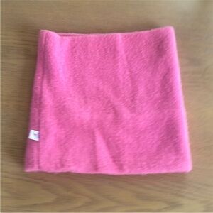 Pink Woolen turtleneck scarf